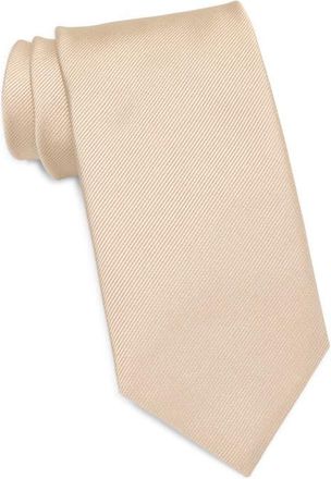 BOSS Silk Tie in Open Beige at Nordstrom
