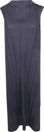 Issey Miyake Mellow Pleats Jurk - Dames - Jurken - Zwart - Maat: XL Poliester
