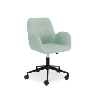 Koketto Home Silla de escritorio acolchada en menta