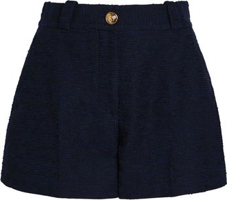 Blaz&eacute; Milano Teke Cotton-blend Shorts - Navy - 4 (UK14 / L)