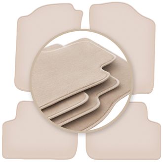 OEM Alfombrillas Beige Premium Para Toyota Land Cruiser J90 / J95 Todoterreno 1996-2001