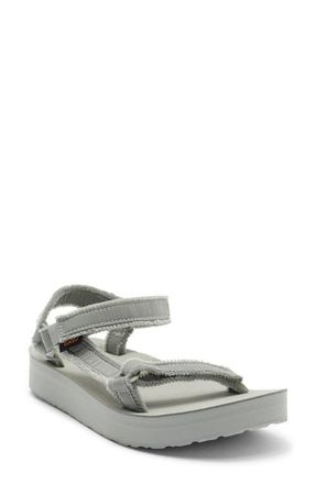 Teva Midform Universal Canvas Sandal in Seagrass at Nordstrom, Size 10
