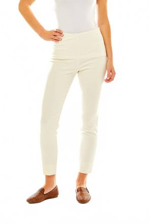 Sara Campbell Flannel Sheri Pants In Winter White