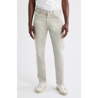 AG - Adriano Goldschmied Everett Slim Straight Leg Jeans in 7 Years Sulfur Soft Dune at Nordstrom, Size 34 X 32