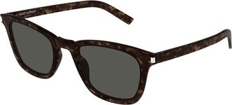Saint Laurent SL 716/K SLIM Asian Fit 002 Womens Sunglasses Tortoiseshell Size 53 - Free RX Lenses - Free RX Lenses