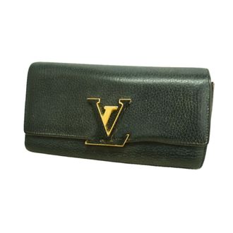 Louis Vuitton Noir Long Wallet (Bi-Fold) (Pre-Owned)
