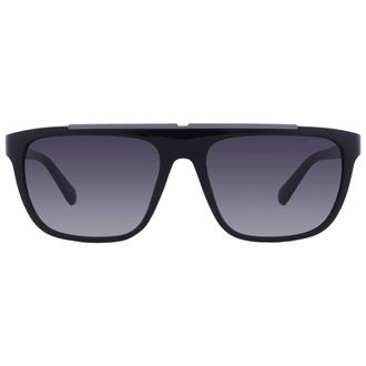 Guess Smoke Gradient Pilot Mens Sunglasses GU00122 01B 57