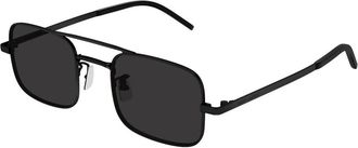 Saint Laurent SL 331 Zonnebril - unisex - Zonnebrillen - Zwart - 47 MM - Accessoires