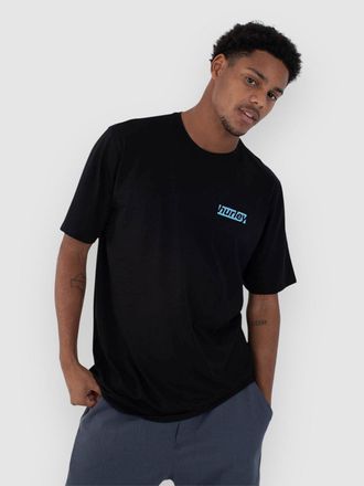 Hurley Hurley Throwback Fill T-Shirt schwarz
