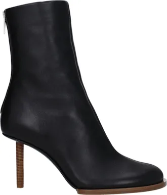 Jacquemus Stivaletti Donna Pelle Nero