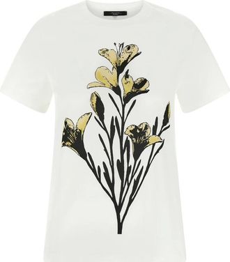 Max Mara Dames, Tops, Wit, Maat: XS Katoen