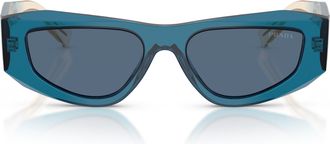 Prada 0pr B19s Angular Acetate Sunglasses