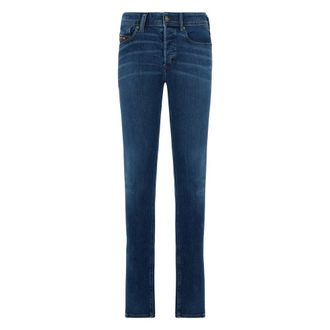 Diesel Slim-fit Jeans, male, Blue, Size: W28 Sleenker Skinny Jeans