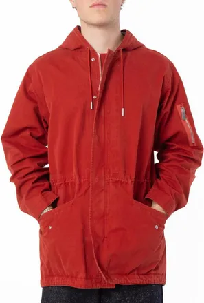 Burberry Mens Bonded Cotton Parka, Size XX-Small