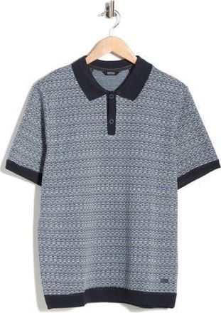 Buffalo Wenzely Knit Polo in Navy Combo at Nordstrom Rack, Size Medium