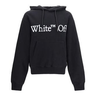Off-white Sudadera con capucha y bufanda literaria - Sweatshirts & Hoodies - Hombre - Negro - 2XL