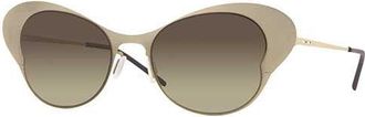 Italia Independent II 0216 121.000 Womens Sunglasses Gold Size 50