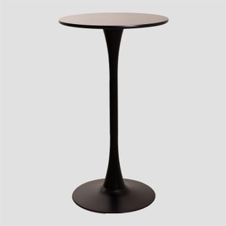 Sklum Sklum - Mesa Alta Redonda En Mdf Y Metal (&oslash;60 Cm) Ivet Style