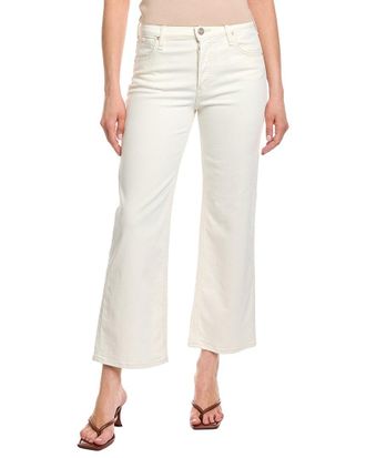 Hudson Hudson Jeans Rosie High-Rise Ecru Wide Leg Ankle Jean