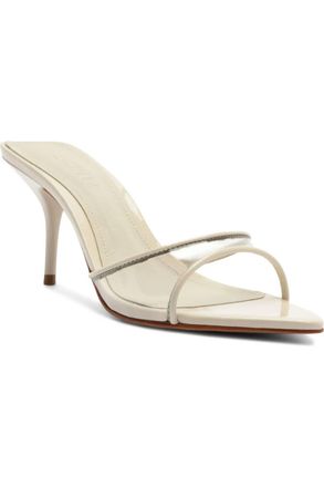 Schutz Womens Elodie Heel In Sugar White