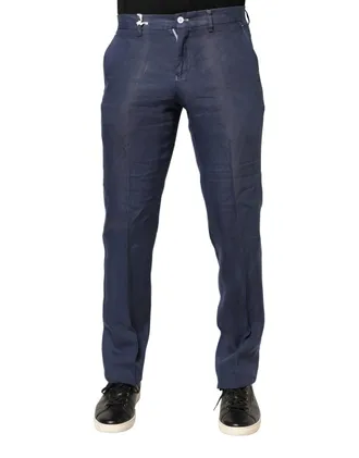 Domenico Tagliente Skinny Chino Mid Waist Men Mens Pants (Pre-Owned)