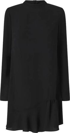 Pinko Arancino Dress - Dames - Korte kleedjes - Zwart - XL - Polyester - Kleedjes