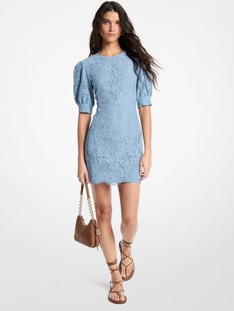 Michael Kors Corded Floral Lace Dress
