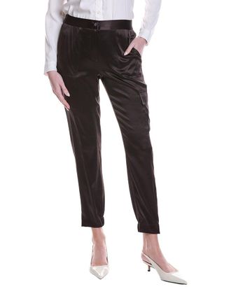 Go Silk GoSilk Lux Cargo Silk-Blend Pant