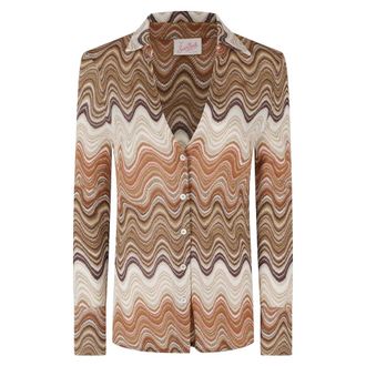 MC2 Saint Barth Donna, Camicette, Marrone, S, new