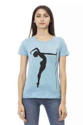 Trussardi Silhouette Graphic T-shirt Korte Mouw