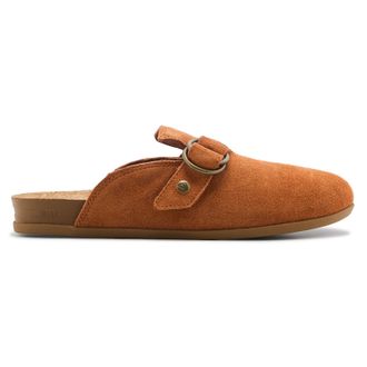 Reef Vista Serenity Suede Womens Slip On Sandals - Cocoa - Size:UK 5