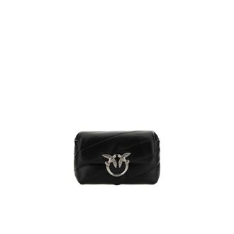 Pinko Cross Body Bags, female, Black, ONE SIZE, Love Baby Shoulder Bag