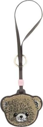 Ganni Portachiavi Orsetto - - Accessories - Donna - Beige - ONE SIZE
