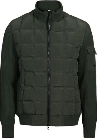 PMDS Premium Mood Denim Superior Hybride Amit Militair Groene Donsjas - Heren - Gewatteerde jassen - Groen - XL - Jassen