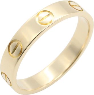 Cartier Gold Yellow Gold (18K) Band Ring (Pre-Owned)
