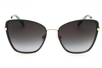 Fossil FOS3159GS Cat-Eye Metal Frame Sunglasses - Green