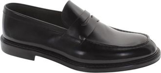 Doucal's Loafers - Heren - Nette schoenen - Zwart - 40 EU - Leer - Schoenen
