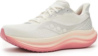 Saucony Triumph 23 Womens Running Shoes Ivory/Mauve : 10.5 B - Medium, Textile