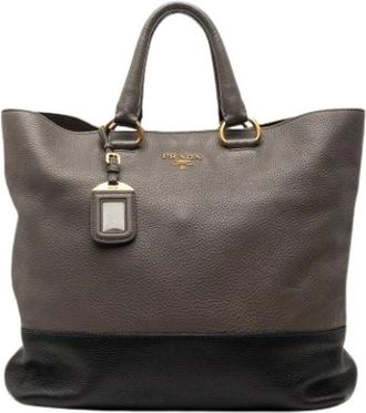 Prada Pre-owned Satchel - Dames - Vintage Shopper - Veelkleurig - ONE Size - Leer - Vintage