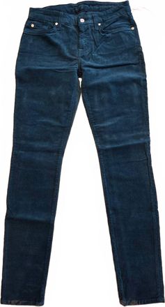 7 For All Mankind Womens Skinny Jeans In Denim