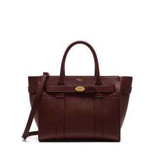 Mulberry Womens Small Zipped Bayswater - Oxblood