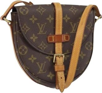Louis Vuitton Pre-owned Cross Body Bags, female, Brown, Size: ONE SIZE Pre-owned Canvas Cross Body Bag