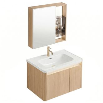 Rea Rea Conjunto De Muebles De Ba&ntilde;o Con Lavabo De07-70 Oak 70cm
