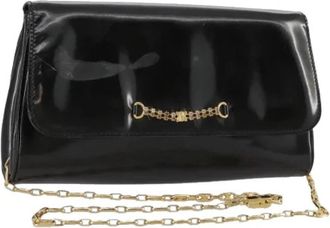 Celine Pre-owned Vintage Schoudertas - Dames - Vintage Schoudertas - Zwart - ONE Size - Leer - Vintage