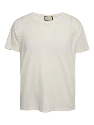 Gucci Lightweight logo t-shirt - Neutrals