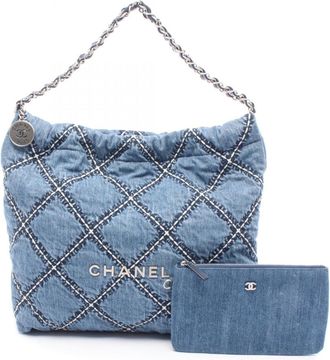 Chanel Leather Tote Bag (Pre-Owned)