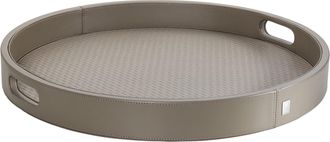 Joop Tablett Lederoptik, Grau D: 36cm