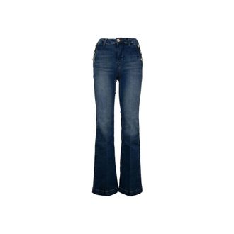 Liu Jo Dames, Jeans, Blauw, Maat: W30 Katoen