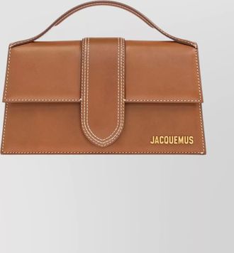 Jacquemus le grand bambino leather shoulder bag