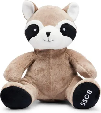 BOSS Branded faux-fur red panda for babies